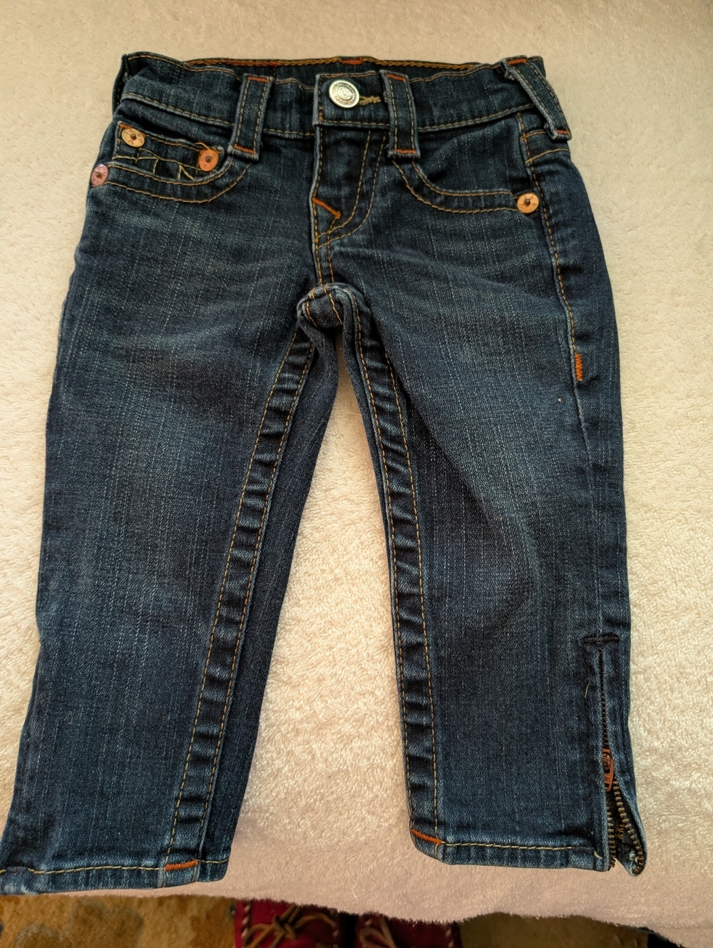 True Religion Dark Blue Stretch Jeans